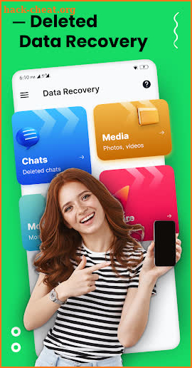 Recover deleted data For WA screenshot