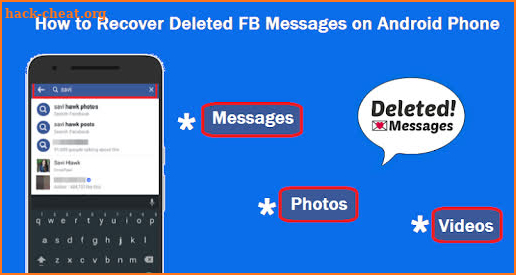 Recover Deleted FB Messages on Android Phone screenshot