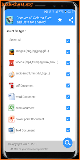 Recover Deleted Files (images, pdf...) For Android screenshot