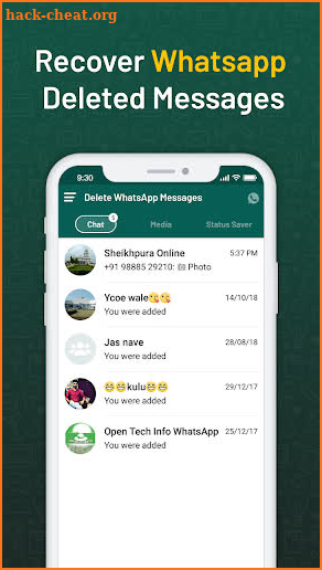 Recover Deleted Messages screenshot