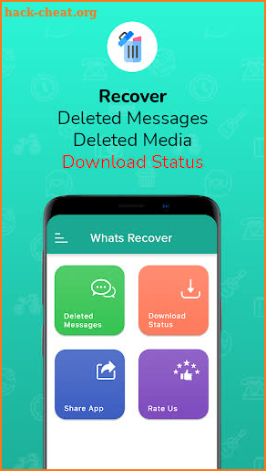 Recover Deleted Messages 2021 & Status Saver screenshot