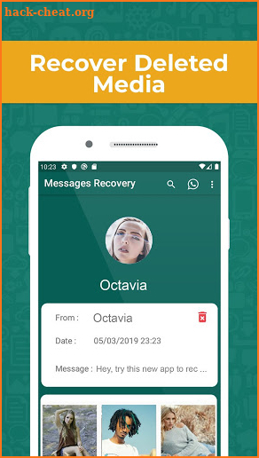 Recover Deleted Messages for WhatsApp screenshot