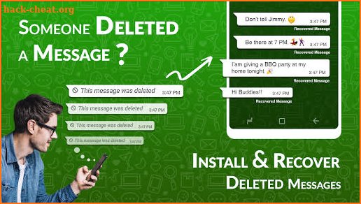 Recover Deleted Messages for whatsapp -WhatsDelete screenshot