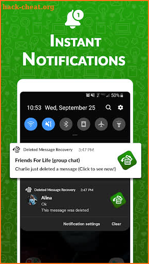 Recover Deleted Messages for whatsapp -WhatsDelete screenshot