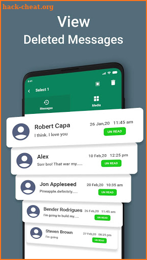 Recover Deleted Messages - Message Recovery App screenshot