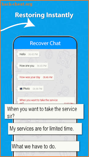 Recover Deleted Messages Pro screenshot