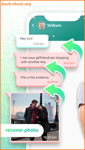 Recover deleted Messages WARM screenshot