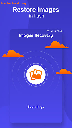 Recover deleted photos, Photo backup screenshot