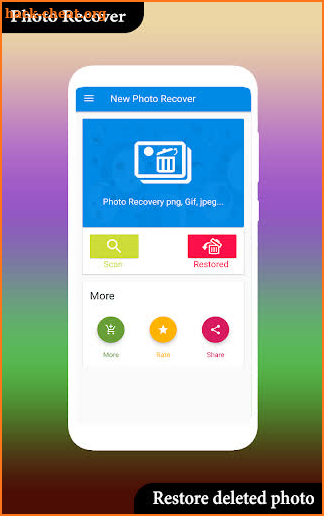 Recover Deleted Photos Restore Deleted Pictures screenshot