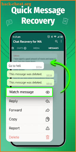 Recover WA Deleted Messages screenshot