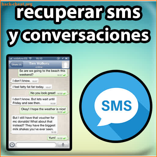 recuperar conversaciones y sms borrados : movil&sd screenshot