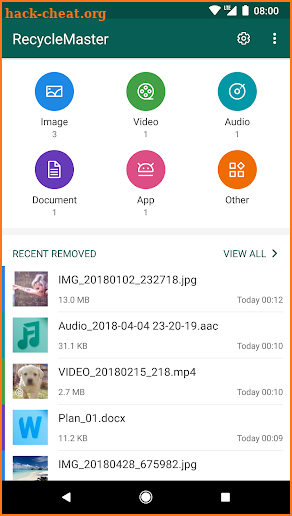 Recycle Master: Recover Deleted Photo & Video File screenshot