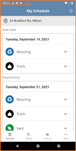 Recycle Right Milton screenshot
