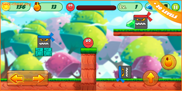 Red Adventure Ball _ Jumb Ball screenshot