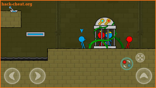 Red and Blue Stickman : Animation Parkour screenshot