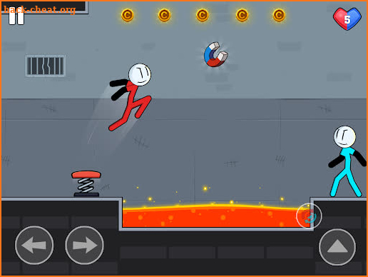 Red and Blue: Stickman Games screenshot