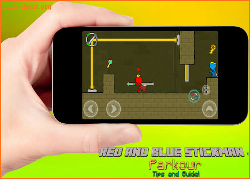 Red and Blue Stickman :  Parkour Tips and Guide! screenshot
