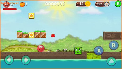 Red Ball 4 bouncing Adventure screenshot