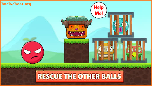 Red Ball & Stick Hero screenshot