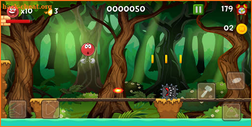 Red Ball Bounce 4 Hero vol 2 screenshot