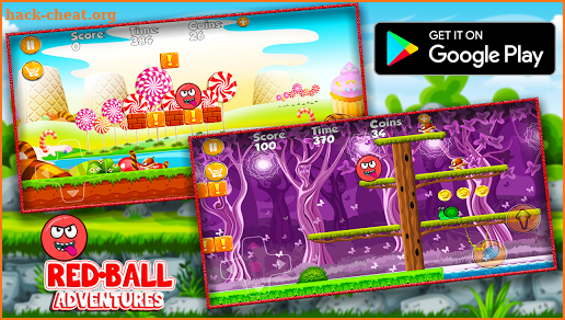 Red Ball : In The Jungle Adventures screenshot