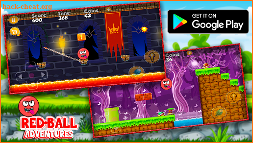 Red Ball : In The Jungle Adventures screenshot