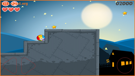 Red ball new 4: Ball roller game screenshot