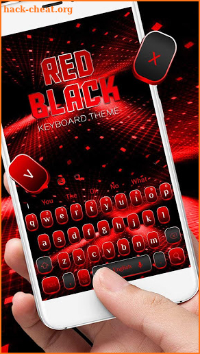 Red Black Keyboard screenshot