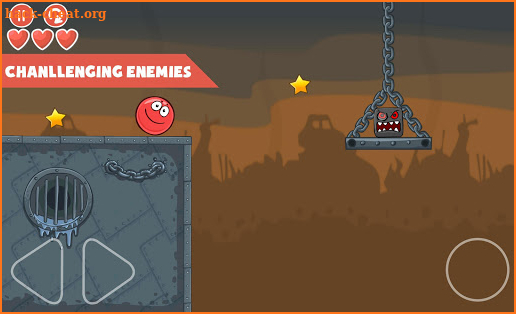 Red Bounce Ball 5: Jump Ball Adventure screenshot