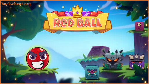 Red Bounce Ball: Jumping and Roller Ball Adventure screenshot
