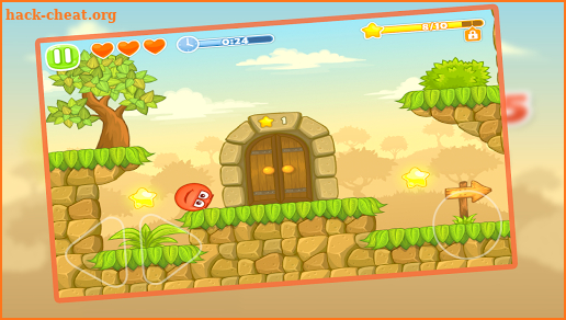 Red Bouncing Ball: Blast Adventure screenshot