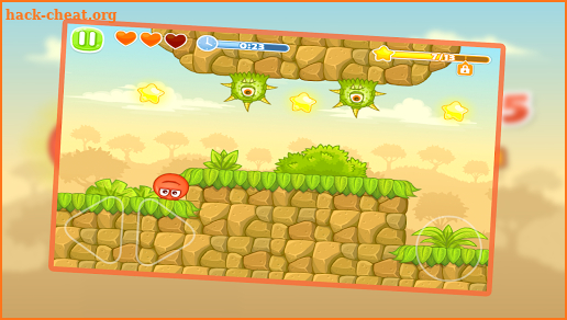 Red Bouncing Ball: Blast Adventure screenshot
