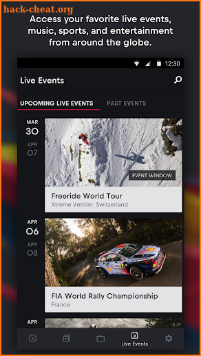 Red Bull TV: Live Sports, Music & Entertainment screenshot