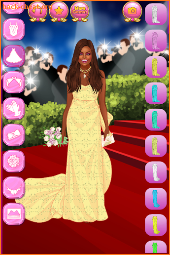 Red Carpet Dress Up Girls Game screenshot