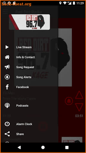 Red Dirt Radio 96.7 The KAGE screenshot