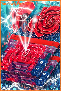 Red Flower Keyboard screenshot