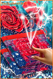 Red Flower Keyboard screenshot