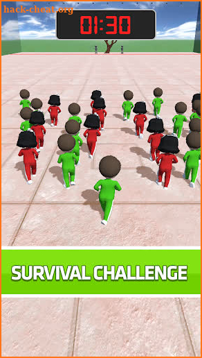 Red Green Light Challenge: Run, Stop Game screenshot