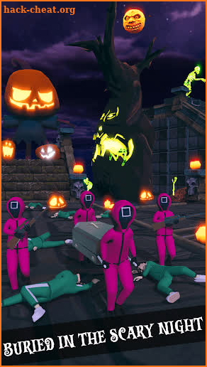 Red Green Light Halloween Game screenshot