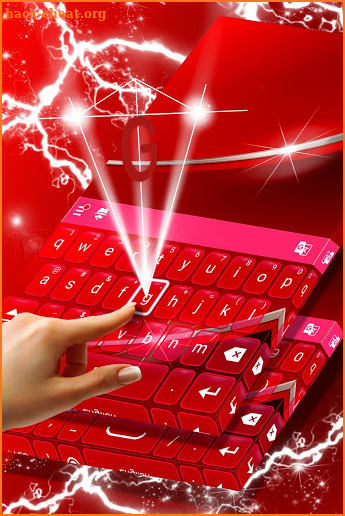 Red Hd Keyboard screenshot