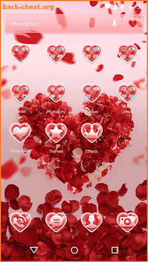 Red Heart 2018 - Love Wallpaper Theme screenshot