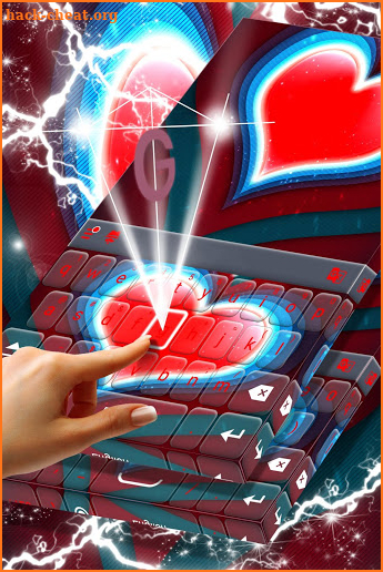 Red Heart Keyboard screenshot