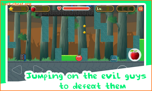 Red Hero 4 - Bounce Ball Super Adventure screenshot