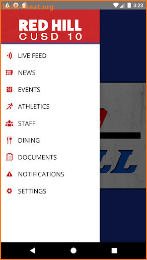Red Hill CUSD 10 screenshot