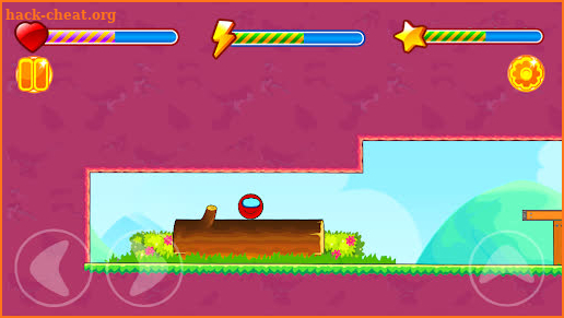 Red Imposter Bounce Hero Ball Among Us Jump Roll screenshot