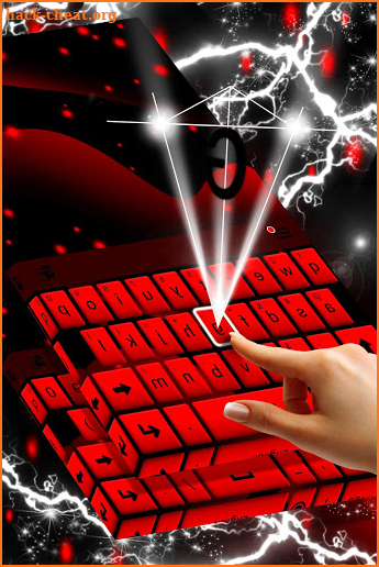 Red Keyboard Theme screenshot