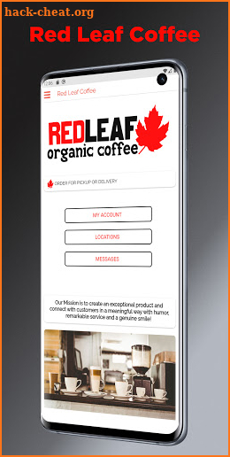 Red Leaf Coffee screenshot