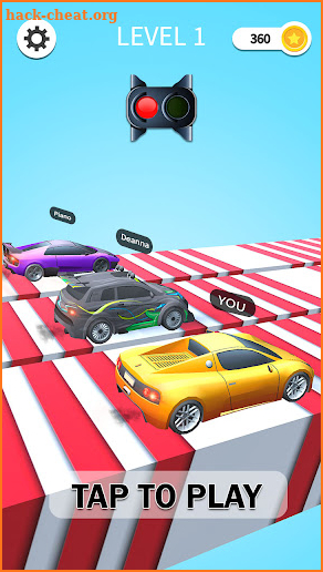 Red Light Green Light 3D Cars screenshot