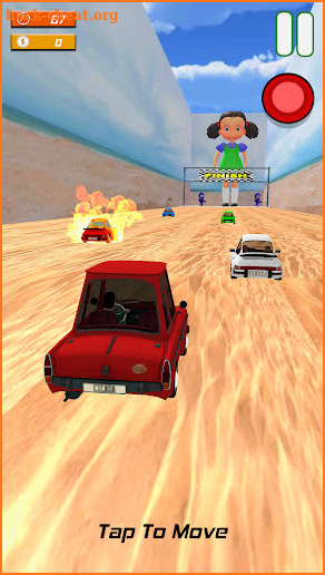 Red Light Green Light Car Game screenshot