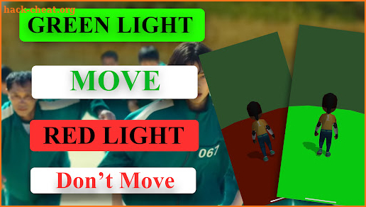 Red Light Green Light Game : Duo Or Squaid Game screenshot